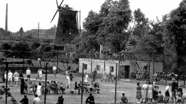 Ehemalige Tennisanlage Ehemalige Tennisanlage vom TCB Rheinhausen